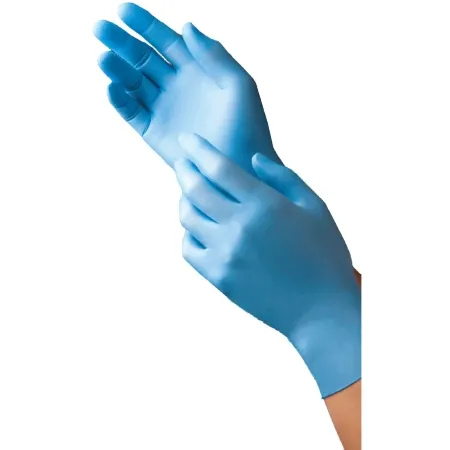 Tronex Healthcare Industries - 9252 Series - From: 9252-10 To: 9252-35 -  Exam Glove  Small NonSterile Nitrile Standard Cuff Length Textured Fingertips Blue Not Rated