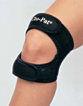 Alimed - Cho-Pat - 2970004188 - Knee Strap Cho-pat Medium Hook And Loop Closure 14 To 16 Inch Circumference Left Or Right Knee