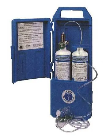Allied Healthcare - Lif-O-Gen Disposable - 31-01-0555 - Lif-O-Gen Disposable Emergency Oxygen Kit (Filled)
