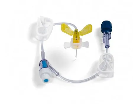 BD Becton Dickinson - MiniLoc - S02320-10 - Huber Infusion Set MiniLoc 20 Gauge 1 Inch 8 Inch Tubing Y-Site Injection Port