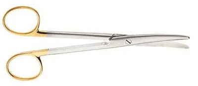 V. Mueller - Vital - SU1804-002 -  Dissecting Scissors  Mayo 6 3/4 Inch Length Surgical Grade Stainless Steel / Tungsten Carbide Finger Ring Handle Straight Sharp Tip / Sharp Tip