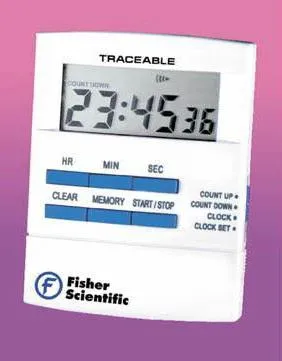 Fisher Scientific - Traceable - 1464835 - Electronic Alarm Timer Count Down, Free Stand Traceable 24 Hours Led Display