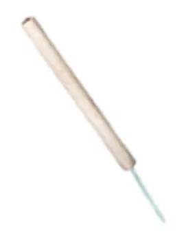 Fisher Scientific - 19010 - Teasing Needle Straight Point, 5-1/2 Inch Length, Wooden Handle