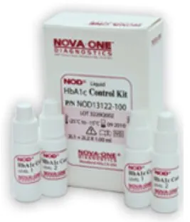 Fisher - NC9804969 - Diabetes Management Test Control Nova-one™ Hemoglobin A1c (hba1c) 2 Levels 4 X 1 Ml