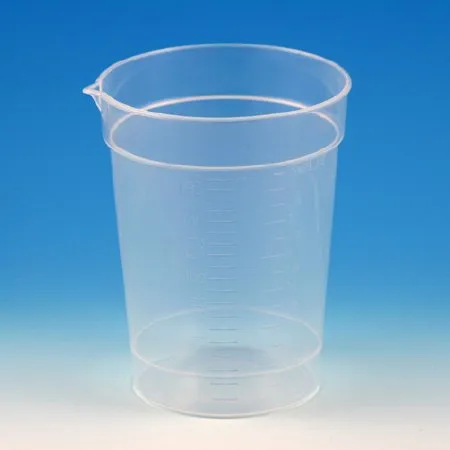 Globe Scientific - From: 5912 To: 5926  Specimen Container, With 1/4 turn Screwcap And Tri lingual Id Label, Sterile, Pp, Individually Wrapped, Graduated