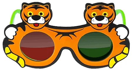 Good-Lite - 461500 - Tiger Anaglyph Glasses