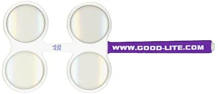 Good-Lite - 127150 - Hyperopia Screening Flipper 1.5 Lens Type, Plastic, White