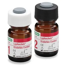 Bio-Rad Laboratories - Lyphochek - 740 - Diabetes Management Test Control Lyphochek Diabetes 2 Levels 0.5 mL