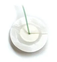 MPM Medical - MPM - MP00501 -  Foam Dressing  4 Inch Diameter With Border Film Backing Nonadhesive Fenestrated Round Sterile