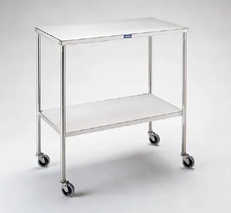 Pedigo Products - SG-82-SS - Instrument Table 20 X 16 X 34 Inch Stainless Steel 1 Shelf