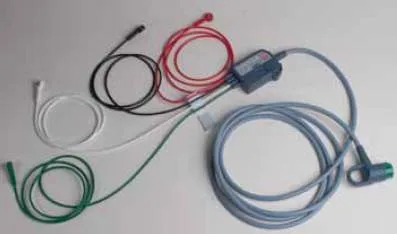 The Palm Tree Group - 11111-000018 - Ecg Cable 5 Foot, Aha, 12 Lead, 4 Wire Limb Lead For Lifepak 12 Defibrillator / Monitor