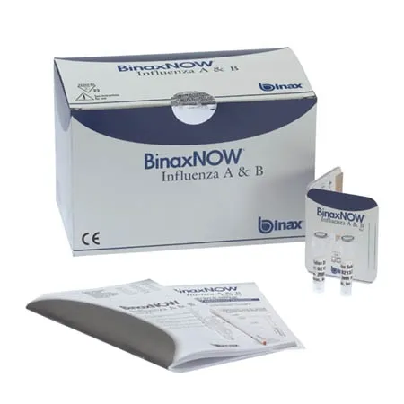 Abbott - BinaxNOW - 416080 - Control Swab Kit BinaxNOW Influenza A + B Positive Level / Negative Level 10 Kits