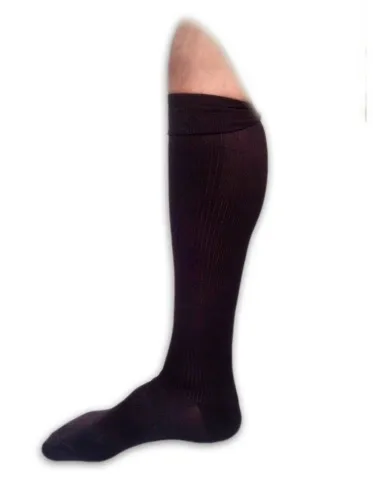 A-T Surgical - 456-BR-XL - Men's Knee High Ribbed Compression Support Dress Socks, 20 - 30 mmHg