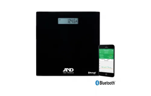 A&D Medical - From: UC-350BLE To: UC-352BLE - A&d Medical LifeSource Precision Health Scales Deluxe Connected Weight Scale BLE