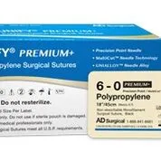 AD Surgical - From: M-P318R19 To: M-P518R19  UNIFY Surgical Sutures   Polypropylene 3/8 Circle, Rev Cut   3/0