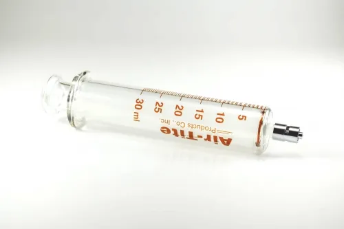 Air Tite - GA30L - Air-Tite Brand Glass Syringes With Metal Luer Lock (Made In Italy)