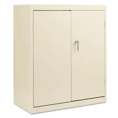 Alera - From: ALECME4218PY To: ALECME7218PY  Economy Assembled Storage Cabinet, 36W X 18D X 42H, Putty