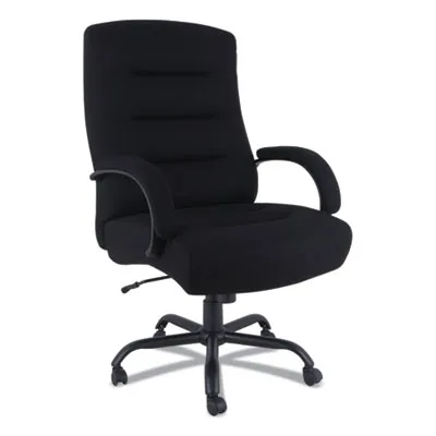Alera - From: ALEKS4010 To: ALEKS4510  Kesson Series, Petite Office Chair, Supports Up To 300 Lbs., Seat/Black Back, Black Base