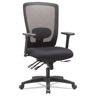 Alera - From: ALENV41B14 To: ALENV42M14  Envy Series, Mesh High Back Swivel/Tilt Chair, Supports Up To 250 Lbs., Seat/Black Back, Black Base