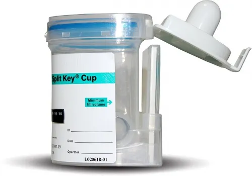 Alere Toxicology - DOA-1237-019 - Drug Test, Key Cup, Test For COC, THC, mAMP, New Lid, CLIA Waived, 25/bx