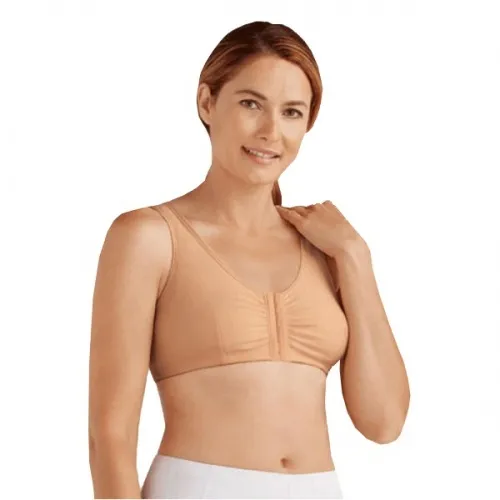 Amoena - Frances - 2128 - 56711301  Wire Free Post Surgical Bra, Front Closure