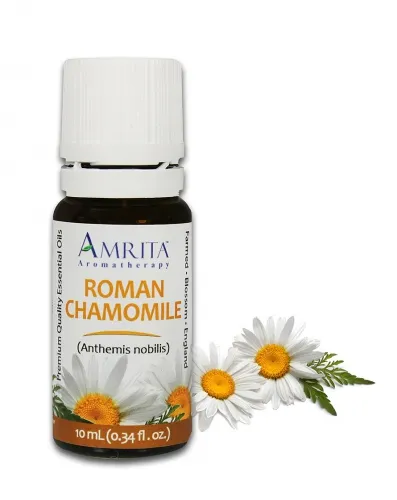 Amrita Aromatherapy - EO3213-3ml - Essential Oils - Chamomile, Roman