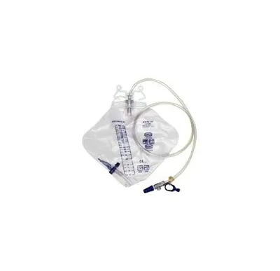 Amsino - AMSure - AS312 - International  Urinary Drain Bag  Anti Reflux Valve Sterile Fluid Path 2000 mL Vinyl