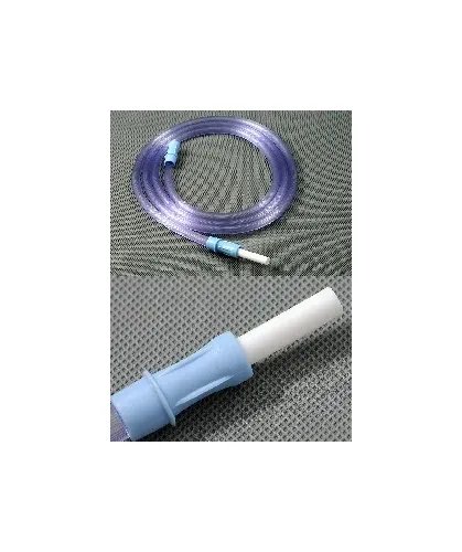 Amsino International - AMSure - AS825 - Suction Connector Tubing AMSure 6 Foot Length 0.25 Inch I.D. Sterile Tube to Tube Connector Clear NonConductive PVC