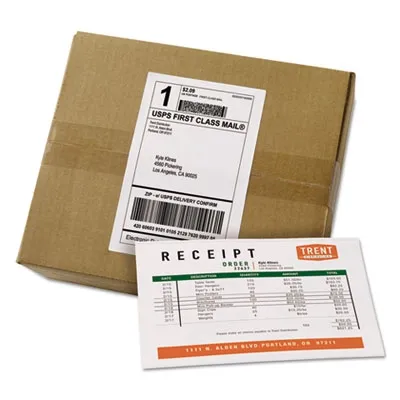 Avery Prod - From: AVE27900 To: AVE91201  Shipping Labels, With Paper Receipt Bulk Pack, Inkjet/Laser Printers