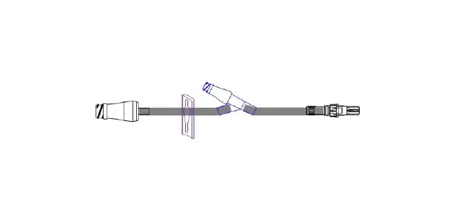 Icu Medical - B33258 - Iv Extension Set 8 Inch Tubing