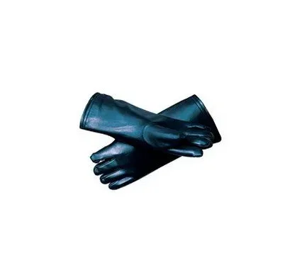 Future Health Concepts - Bar-Ray - Ba69303 - Radiation Reducing Glove Bar-Ray One Size Fits Most Nonsterile Vinyl / Lead Extended Cuff Length Smooth Navy Blue Not Chemo Approved