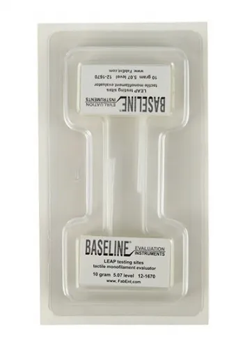 Fabrication Enterprises - 12-1670-40 - Baseline Tactile Monofilament - LEAP Program - Disposable - 5.07 - 10 gram - 40-pack