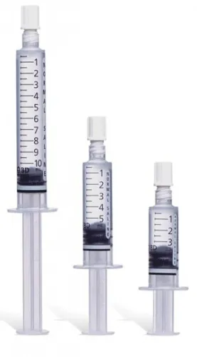 Becton Dickinson - 306545 - Normal Saline Syringe, 5mL (Rx), 30/bx, 16 bx/cs (NDC# 08290-0920-05)