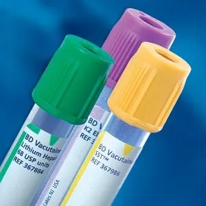 Bd Becton Dickinson - 367922 - Bd Vacutainer Glass Fluoride Tube, 13x75 Mm, 4.0 Plbl