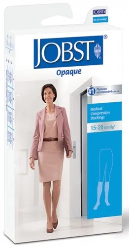 BSN Jobst - 115212 - Compression Hose, Knee High, 15-20 mmHG, Closed Toe, Natural, Small