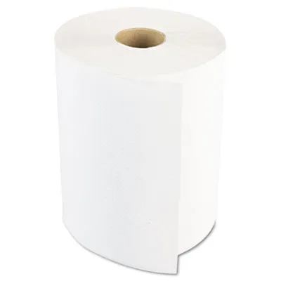 Boardwalk - From: BWK6250 To: BWK6256  Hardwound Paper Towels, Nonperforated 1 Ply White, 350 Ft, 12 Rolls/Carton