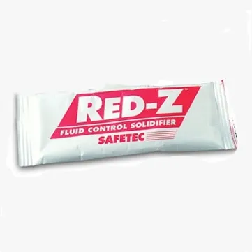 Bound Tree Medical - SA41119 - Red z solidifier, decontaminant and deodorizer, 21 gram pouch. Latex-free. Contains chlorine.