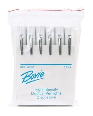 Bovie Medical - 6666 - Dr. Pack Disposable Penlight, 6/pk