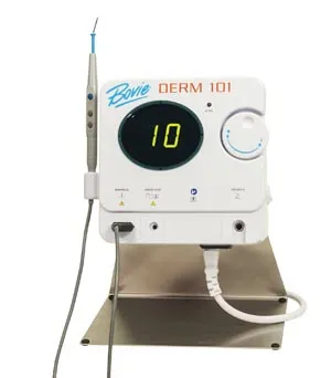 Bovie Medical - From: D-101 To: D-102 - 10W High Frequency Desiccator, No Additional Accessories Required, 18 Disposable Dermal Tips Included
