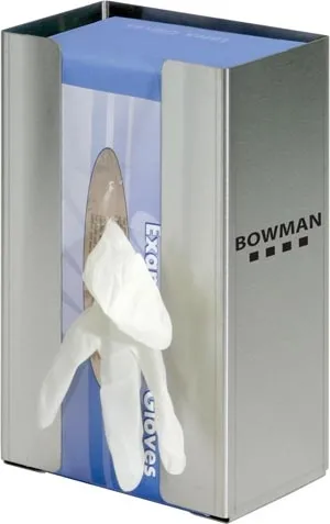 Bowman - GS-073 - Manufacturing Company Glove Box Dispenser Single Large Capacity With Flexible Spring