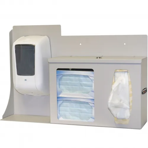 Bowman Manufacturing Company - From: RS005-0212 To: RS005-0412 - Respiratory Hygiene Station - Locking
