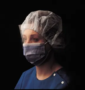 Busse Hospital Disp - 373 - Fluid Resis t Mask, Full Wraparound Face Shield 99% Eff