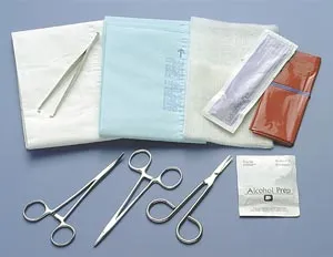 Busse Hospital Disp - 757 - Deluxe Facial Instrument Tray, Sterile, 20/cs