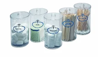 BV Medical From: 80-265-000 To: 80-275-000 - BV Medical Clear Sundry Jars