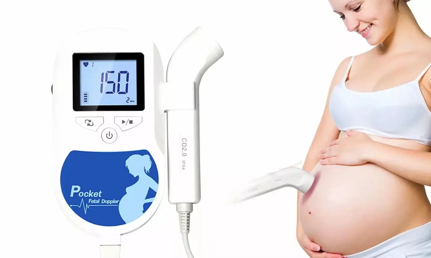 Contec - Prenatal Fetal Doppler Heart Monitor Pregnancy Fertility Baby Heart Rate Machine