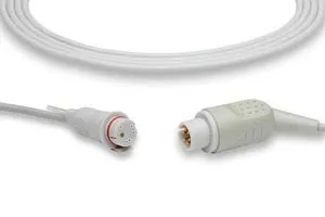 Cables and Sensors - IC-6P-BD0 - IBP Adapter Cable: IBP Adapter Cable for BD Transducers, AAMI Compatible w/ OEM: 684085, 001C-30-70758, 690-0021-00 (DROP SHIP ONLY) (Freight Terms are Prepaid & Added to Invoice - Contact Vendor for Specifics)