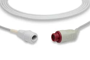 Cables and Sensors - From: IC-HP-ED0 To: IC-SL-ED0 - IBP Adapter Cable Edwards Connector, Philips Compatible w/ OEM: 896083021 (DROP SHIP ONLY) (Freight Terms are Prepaid & Added to Invoice Contact Vendor for Specifics)