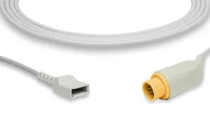 Cables and Sensors - IC-KTN-UT0 - IBP Adapter Cable Utah Connector, Kontron Compatible w/ OEM: 650-230 (DROP SHIP ONLY) (Freight Terms are Prepaid & Added to Invoice - Contact Vendor for Specifics)