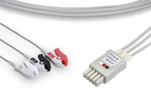Cables and Sensors - From: LDT3-90P0 To: LX3-90S0 - ECG Leadwire
