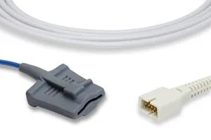 Cables and Sensors - S403S-010 - SpO2 Sensor, Short, Adult Soft, Philips Compatible, M1191T (DROP SHIP ONLY) (Freight Terms are Prepaid & Added to Invoice - Contact Vendor for Specifics)